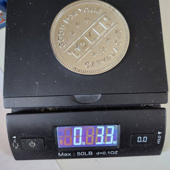 Carvana Car Token "The New Way To Buy A Car" 3 Inch Token - Picture 7 of 7